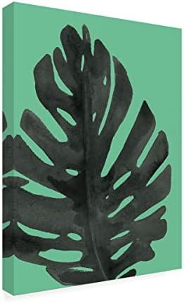 Трговска марка ликовна уметност „Тропска дланка I зелена“ платно уметност од портфолио на диво јаболко