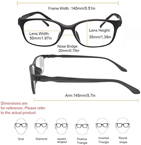 Vepiant очила со блиска растојание за мажи жени ретро миопија очила за очила за краткорочни очила против сини светлосни спектакли