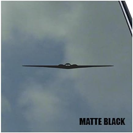 Б-2 Духовен преден поглед Винил налепница Декларална воздушна сила Стелт бомбаш екипаж во САД ветеран