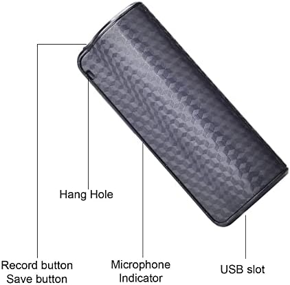 Tbiiexfl Дигитален Аудио Диктафон Глас Активиран Мини USB Пенкало 8GB 16GB 32GB Mp3 Плеер Снимање ЗА Предавања