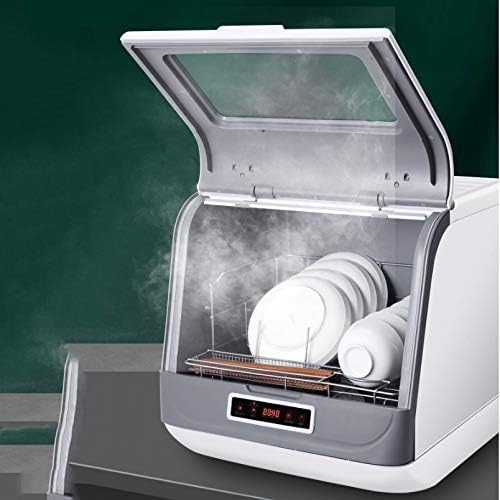 ZLXDP Интелигентна автоматска машина за миење садови, 6 комплети интегрирана машина за миење садови за сушење на воздухот за работна површина
