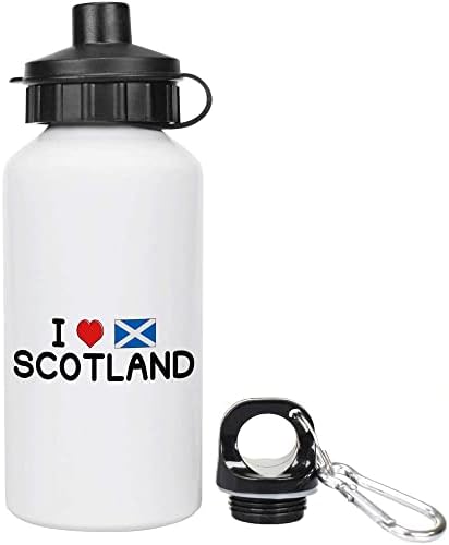Azeeda 400ml 'I Love Scotland' Kids Use Useable Water / Drainks шише