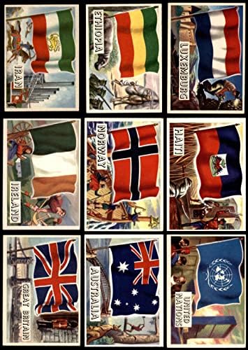 1956 Топс Знамиња На Светот Комплетен Сет ЕКС
