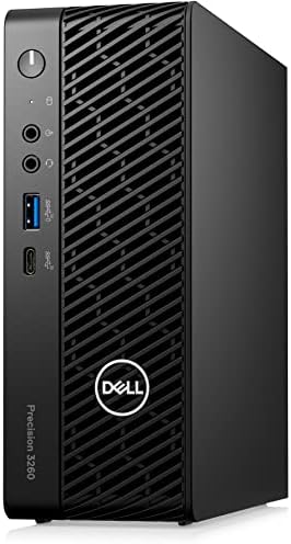 Dell Прецизност 3000 3260 Работна Станица-Intel Core i7 Dodeca-core i7-12700 12 Gen 2.10 GHz - 16 GB DDR5 SDRAM RAM МЕМОРИЈА-512 GB SSD-Ултра Мали-Црни