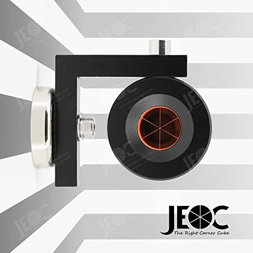 JEOC GMP104 + магнетна база, мини -лента за мониторинг призма со силен магнет, за систем на швајцарски стил, опрема за преместување на земјиште