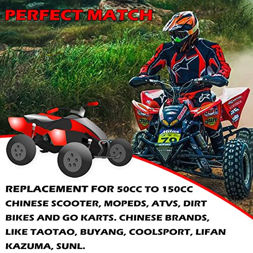 Вентила за прекинувач за гас за гориво Pump Petcock за GY6 50CC 139QMB Twister 150CC 157QMJ Trailmaster Manco Tomberlin Go Kart Atv Moped Elite 80 CH80 Scooter Carter Talon 150cc Go Kart