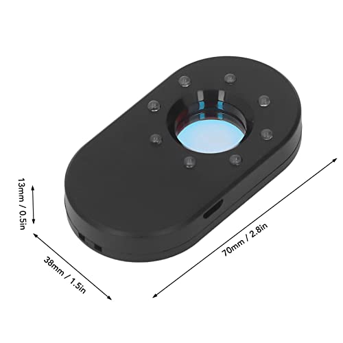 Детектор за скриени фотоапарати, рационализиран изглед на фотоапаратот инфрацрвен детектор USB полнење 3D