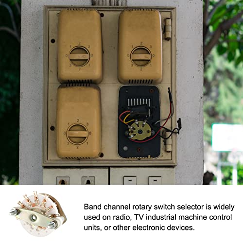 RoTary Switch Switch Switch 1P6T 1 Позиција, 1 палуба [за радио, ТВ, единица за контрола на индустриска машина] - 1 парчиња