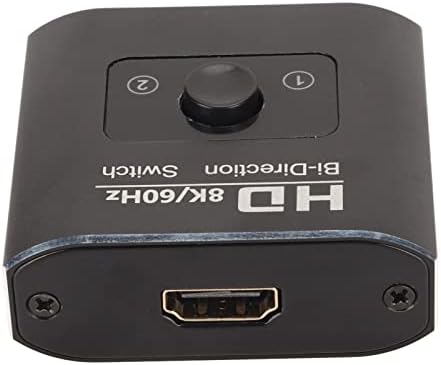 HD мултимедијален интерфејс прекинувач 2 во 1 или 1 во 2 надвор ， 8k HD HDMI сплитер, за PS5, за PS4, за PS3, за Switch, итн