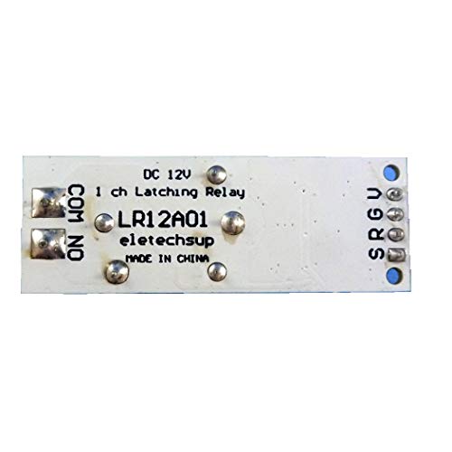 Eletechsup DC 12V 10A Magnetic Latching Module Zero Switch Switch Bistable само-заклучување на таблата за само-заклучување