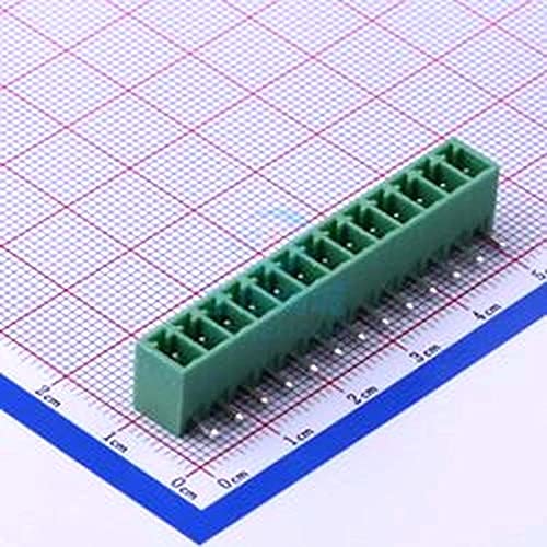 5 компјутери 3,81мм број на ред: 1 пин: 13 закривена игла за приклучок на иглата P = 3,81 mm Крај на таблата/затворен 3,81mm DB2erc-3.81-13p-GN