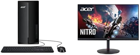 Acer Aspire TC-1660-UA19 Desktop, Core i5-10400 процесор, 12 GB DDR4, 512GB M.2 SSD, 8x DVD, Intel Wi-Fi 6, Bluetooth 5.2,