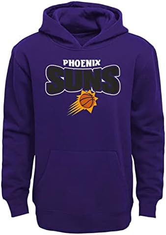 OuterStuff Phoenix Suns Suns Mording Size Draft Pick Logo Pullover Fleece Hoodie