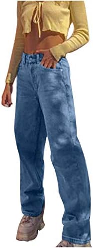 Женски буги карго панталони џебови плус големина летни обични баги јога панталони обични гроздобер y2k ниски лабави панталони џогери