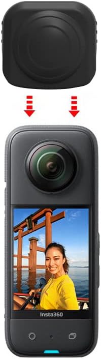 За Insta360 Еден X2/X3 Анти-Гребење Камера Оригинален Капак Леќа Силиконски Случај За Insta360 Еден X2/X3 Акција Анти-Гребење