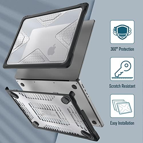 Fintie Случај За MacBook Pro 14 Инчен A2779 A2442 - Тешки Солиден Хард Школка Случај Покритие Со Tpu Браник За MacBook Pro 14