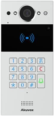 Akuvox R20K На Ѕид Ip Видео Врата Телефон Со Нумеричка Тастатура И Rf Картичка Читач