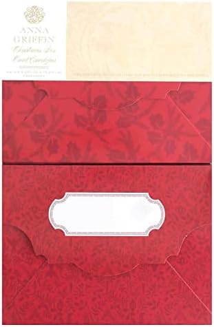 Коверти со картички Ана Грифин - фенси коверти за покани во картички за залихи - гроздобер занаетчиски коверти за заштита на DIY картички