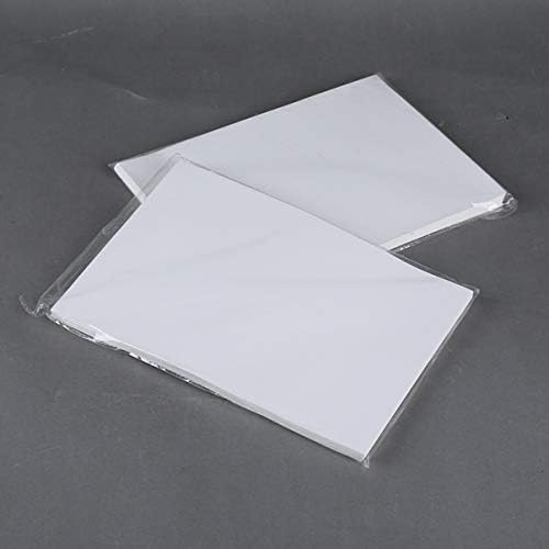 SOIMISS бела печатач хартија за пренос на топлина за темна ткаенина-10pcs железо на хартија за печатење на сублимација за печатач со инк-џет A4