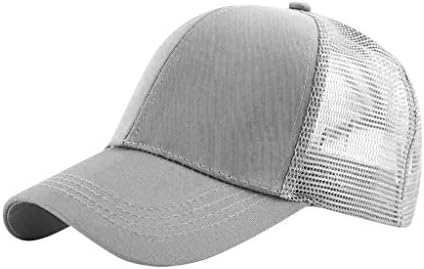 Унисекс капа за боја Отворено цврсто бејзбол капа на отворено сонце капаче за дишење на капачињата за бејзбол капачиња дами плажа капа