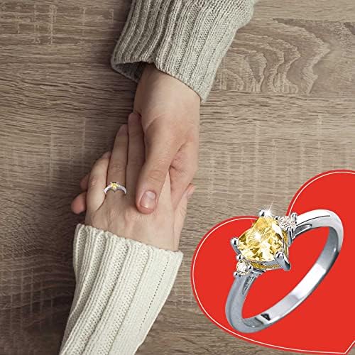 2023 година Нов ангажман круг Циркони жени свадбени прстени накит за накит за жени пријатели прстени