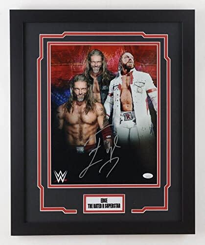 WWE Exclusive Edge потпишана автограмирана врамена 11x14 Photo JSA автентикација 11 - Автограмирани фотографии во борење