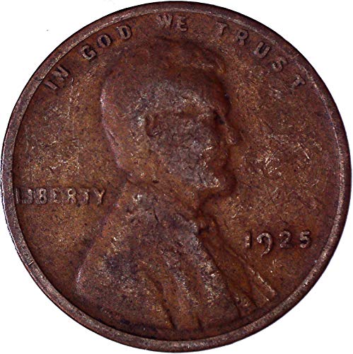 1925 година Линколн пченица цент 1c многу добро