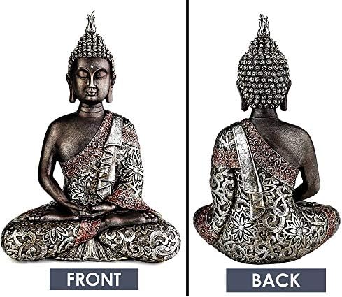 25 Дол Буда статуи за дома. 7.3 Статуа на Буда. Собирање и фигурини, декор за медитација, Декор за духовна дневна соба, декор за јога,