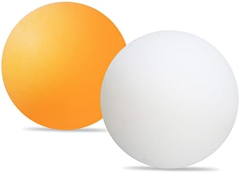 Clispeed 24 парчиња Понг Понг топки со топки за тенис за вежбање топки топки за топки за тениски топки за понг, пингпонг бело со