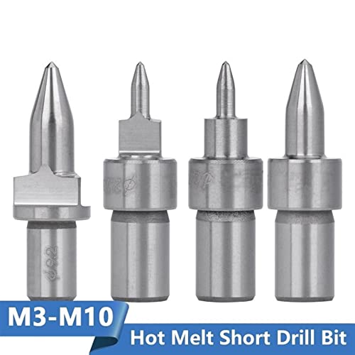 Термичко триење топло стопи кратки дупки битни цврсти карбидни дупки за правење алатка M3 M4 M4 M6 M8 M1 M10 Метална алатка за дупчење 1 парчиња)