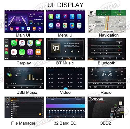 Bestycar 9 Android Автомобил Стерео Радио За Hyundai I10 2013- Окта Јадро Андроид 10.0 HD Touchscreen Headunit поддржува GPS Навигација