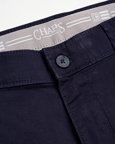 Чапс машки каки панталони - класично директно вклопување во случајна панталона - удобно истегнување чино со флексибилна лента за мажи
