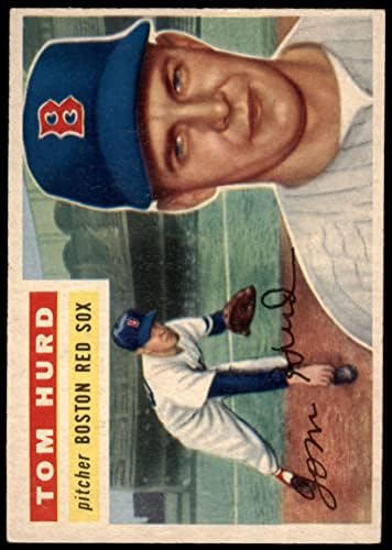 1956 Топс Бејзбол 256 Том Хард тешка серија Одлична од картичките на Микис