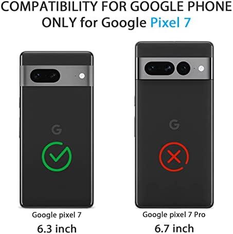 Амзпас Силиконски Телефон Случај Компатибилен Со Google Pixel 7, Мека Заштитна Футрола За Паметни Телефони За Жени Мажи, Издржлив