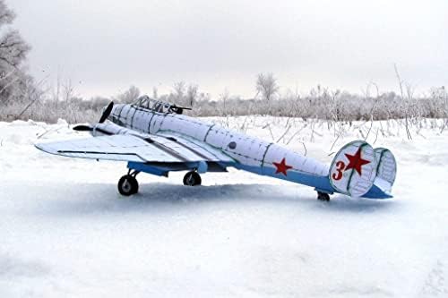 Советскиот Сојуз јп-3 тежок борец 1941 снег мапа верзија НА 3д хартија модел комплет Играчка Деца Подароци