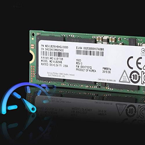 Ashata PCI-E NVME адаптер PCI-E SSD, PM981A NVME M.2 2280 PCI-E цврста состојба на погон со голема брзина 3500MB/s Читање 3000MB/s Пишување