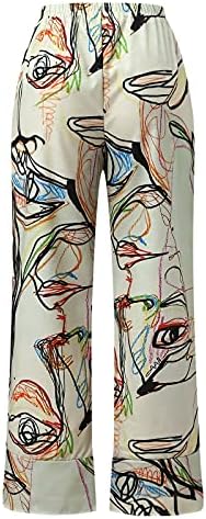 Pantsенски пантацо панталони, женски летни исечени памучни постелнини Каприс панталони панталони со глуждови со џебови