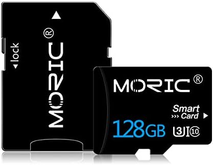 128 GB микро SD картичка со адаптер со голема брзина мемориска картичка Класа 10 за Nintendo Switch, Android, паметен телефон, дигитална камера,