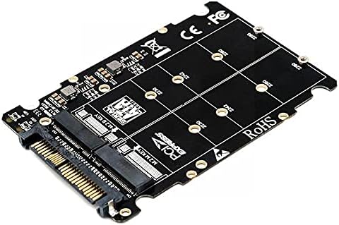 Конектори U2PCB U.2 Адаптер картичка SFF-8639 SSD експанзија картичка интерфејс U2 Dual PCIE3.0 X4 SATA V1X2