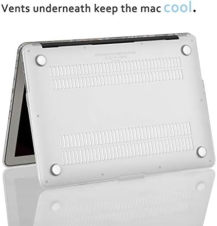 Идонзон случај за MacBook Air 13,6 инчи M2 A2681 2023 2022 Објавување, мат чиста тврда покривка и тастатура за заштитник и заштитник на