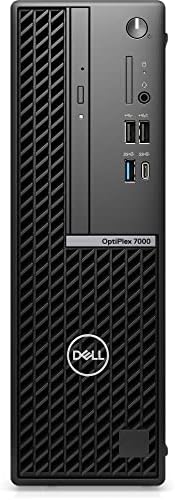 Dell OptiPlex 7000 7000 СФФ Мала Форма Фактор Десктоп | Јадро i7-1TB SSD - 16GB RAM МЕМОРИЈА-Radeon 540 | 12 Јадра @ 4.9 GHz - 12 Gen Процесорот Победа 11 Pro