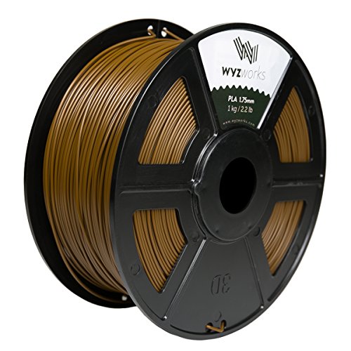 Wyzworks PLA 1,75 mm [Blue] Премиум термопластична полилактична киселина 3D филамент на печатачот - димензионална точност +/-