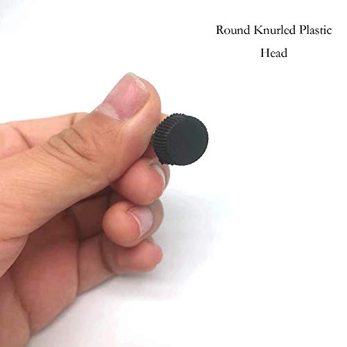 10 парчиња Навојни Завртки За Палецот Пластична Завиткана Пластична Глава Пластична Глава Завртки за Палецот (М4Х8)