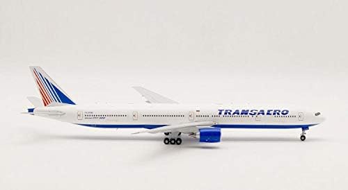 JC Wings Transaero Airlines за Boeing 777-300 EI-UNM 1/200 Diecast Alim Model Aircraft