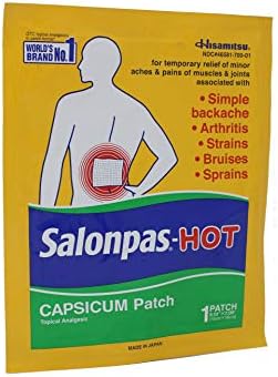 SalonPas Hot Capsicum Patch - 10 Pak - Заштедете $ $ $!