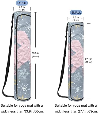 Agгдн Јога Мат Торба, Розова Октопод Ѕвезда Модели Вежба Јога Мат Превозникот Целосна Поштенски Јога Мат Носат Торба Со Прилагодливи