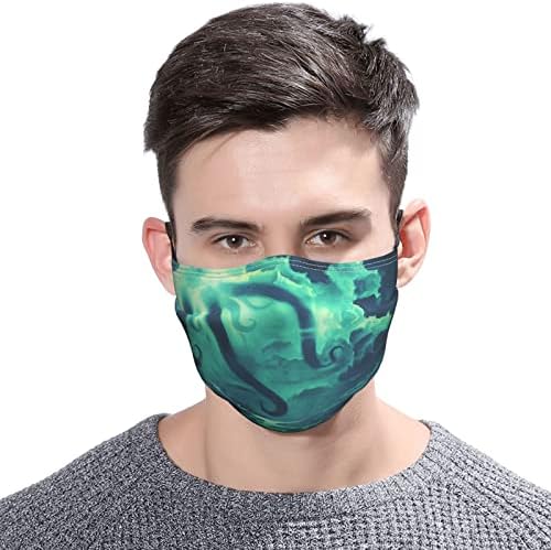 Прилагодливи маски за лице со 2 прилагодливи филтри, Маски За Покривање на Устата Ктулху Митос