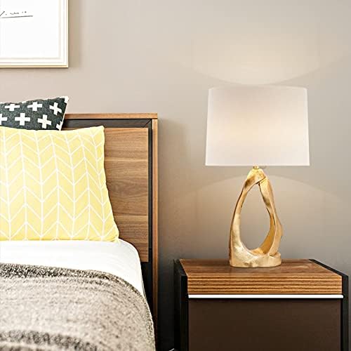 Zhyh Златна маса за ламба за дневна соба LED ламба LED биро ламба за домашни декории светлосни тела