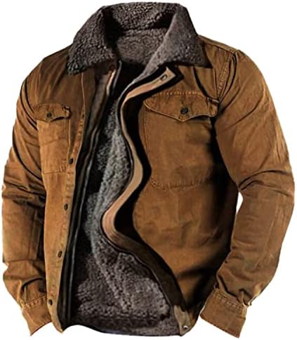 Машка јакна Мажи мода лежење со долг ракав топло цврста боја со качулка јакни врвови за надворешна облека 2023 облека