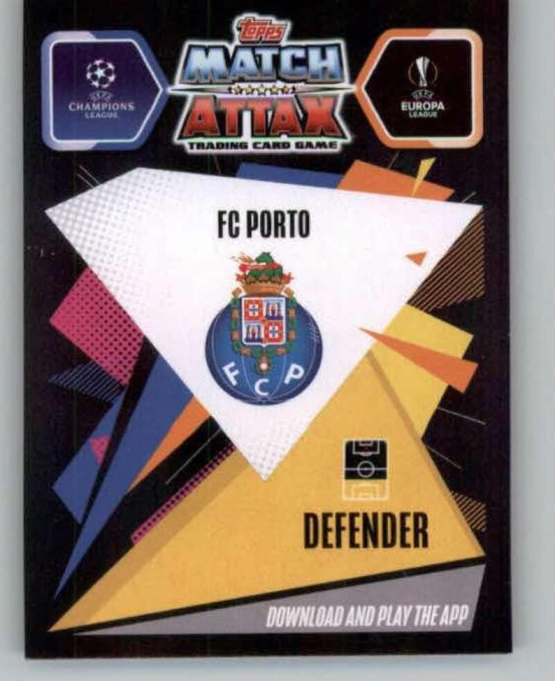 2020-21 TOPPS Chrome Match Attax UEFA UCL лига 111 Alex Telles FC Porto Foodcer Trading Card